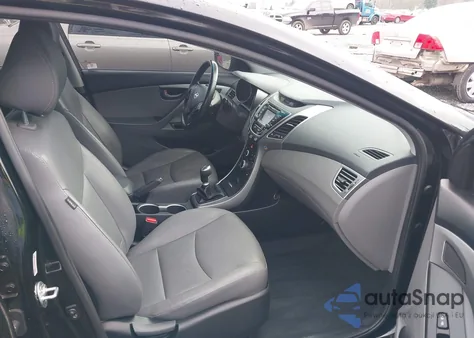 2014 Hyundai Elantra Sport z USA, uszkodzony, nr VIN KMHDH4AH1EU044963